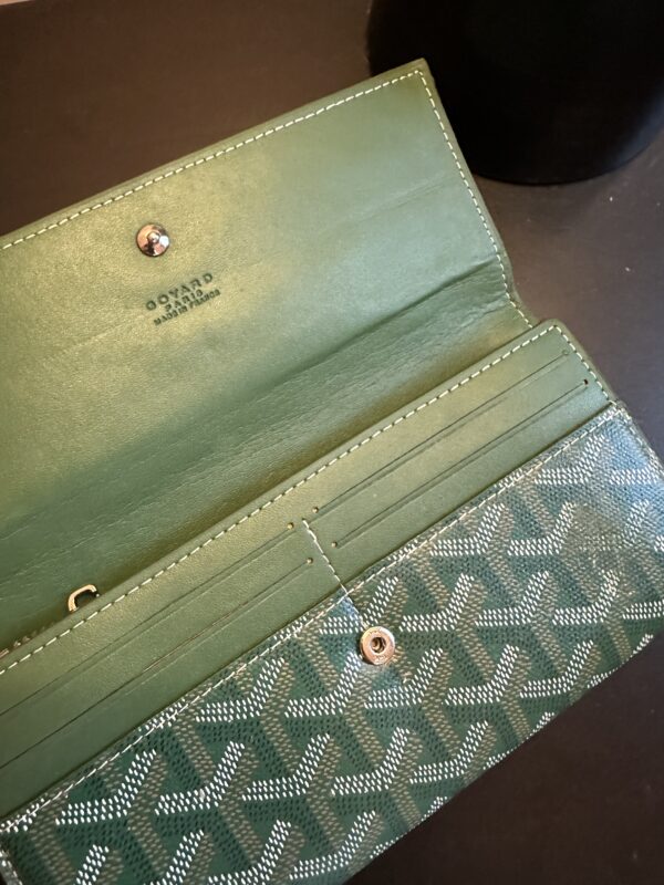 Goyard wallet Green