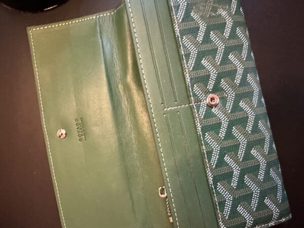 Goyard wallet Green - Image 4