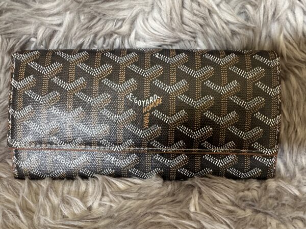 Goyard Wallet Brown/Black - Image 6