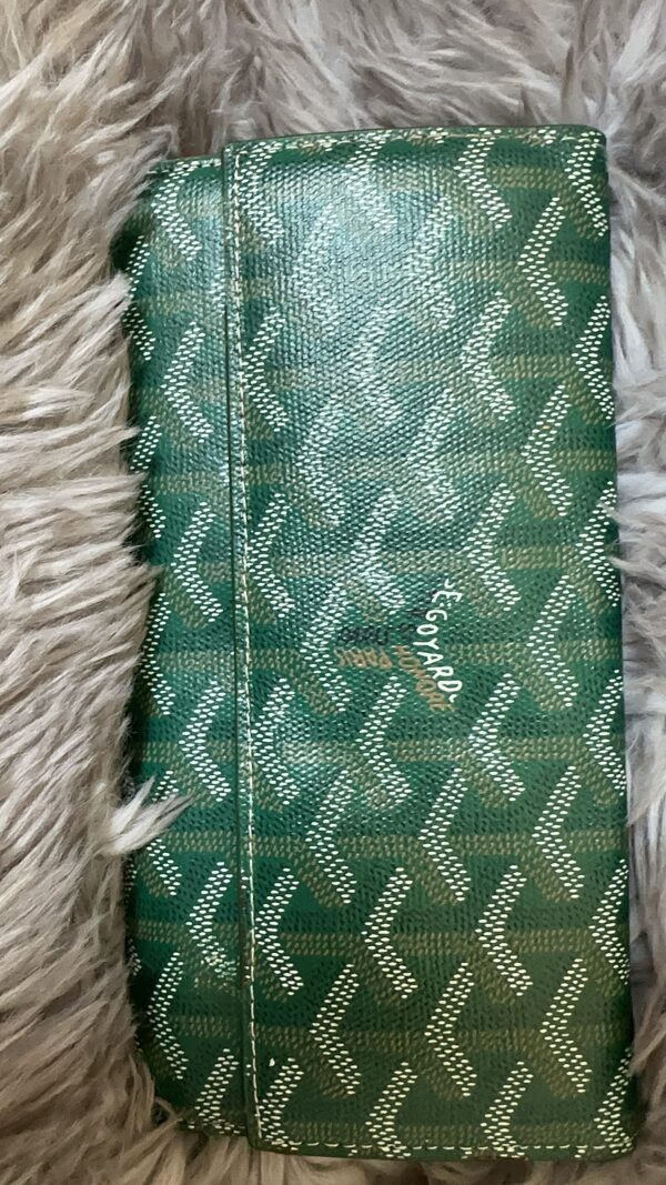 Goyard wallet Green - Image 3